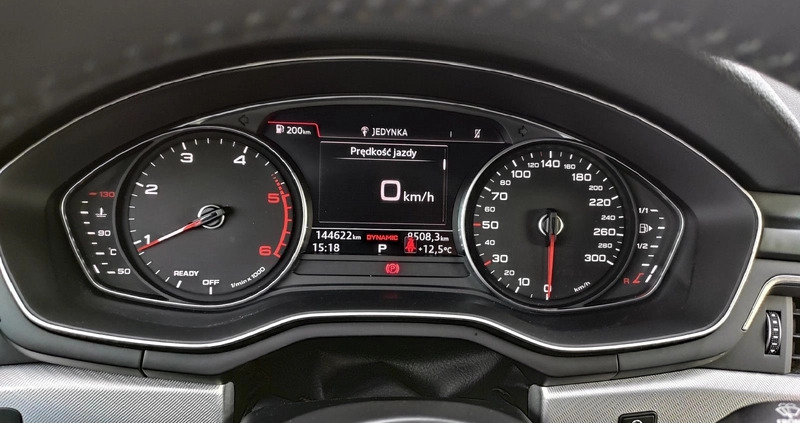 Audi A4 cena 99900 przebieg: 144621, rok produkcji 2018 z Rybnik małe 497